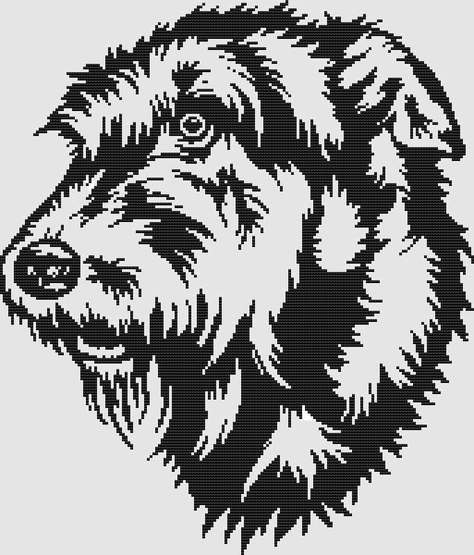 Irish Wolfhound - Sketch / DogShoppe Designs