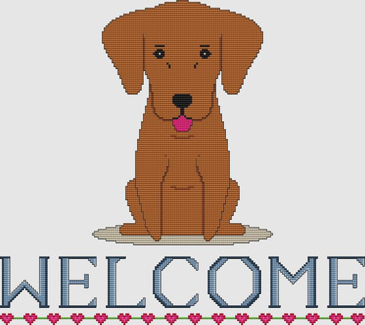 Vizsla - Welcome / DogShoppe Designs