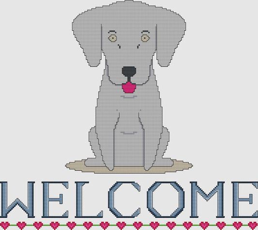 Weimaraner - Welcome / DogShoppe Designs