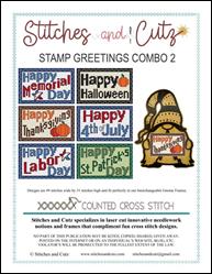 Stamp Greetings Combo 2 / Stitches and Cutz