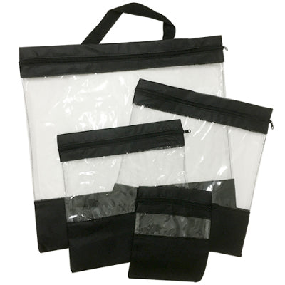 Clear Storage Bags 4 piece Assortment / Sullivans