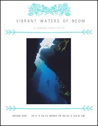 Vibrant Waters of Neom / X Squared Cross Stitch