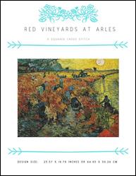 Red Vineyards at Arles / X Squared Cross Stitch