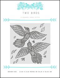 Two Birds / X Squared Cross Stitch