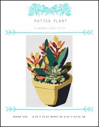 Potted Plant / X Squared Cross Stitch