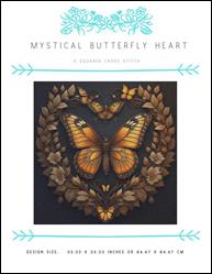 Mystical Butterfly Heart / X Squared Cross Stitch