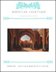 Moroccan Courtyard / X Squared Cross Stitch