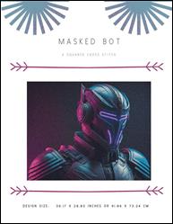 Masked Bot / X Squared Cross Stitch