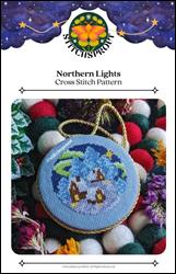 Northern Lights / Aurora Borealis Ornament / StitchSprout Cross Stitch