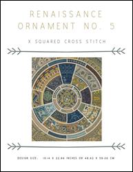 Renaissance Ornament No. 5 / X Squared Cross Stitch