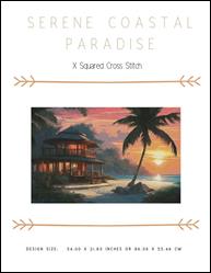 Serene Coastal Paradise / X Squared Cross Stitch