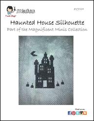 Magnificent Mini - Haunted House Silhouette / Stitchnmomma