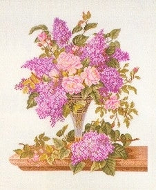 Lilacs In A Vase / Eva Rosenstand