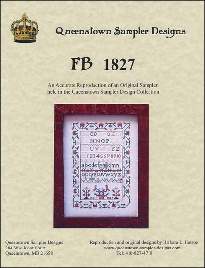 FB 1827 / Queenstown Sampler Designs