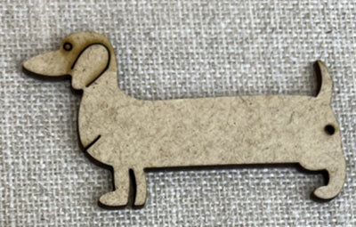 Dachshund - Embroidery Floss Bobbins