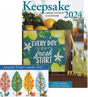 Cross Stitch & Needlework Keepsake Calendar 2024 / Cross Stitch & Needlework