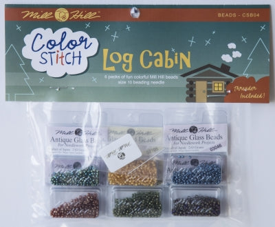 Log Cabin Bead Pack / Color Stitch