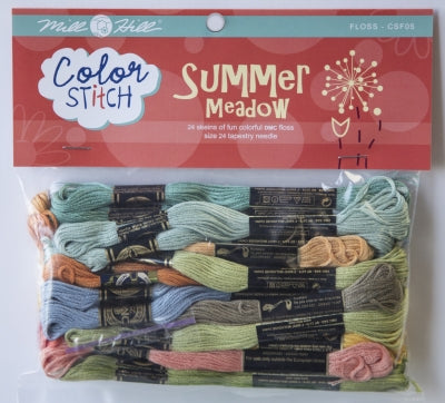 Summer Meadow Floss Pack / Color Stitch