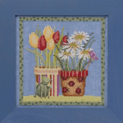 Tulips & Daisies - Blooms & Blossoms / Mill Hill - Debbie Mumm Kits