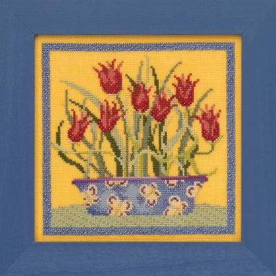 Tulips - Blooms & Blossoms / Mill Hill - Debbie Mumm Kits