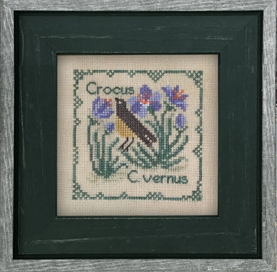 Crocus Vernus - Botanical Stitches / Drawn Thread, The