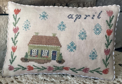 April Cottage / From The Heart Needleart