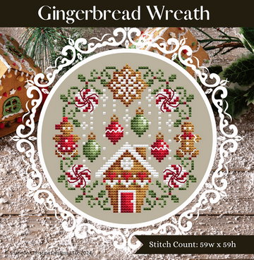 Gingerbread Wreath / Shannon Christine