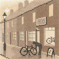 Bike Shop Silhouettes  by Thomas Beutel & Phil Smith - HCK1278A / Heritage Crafts