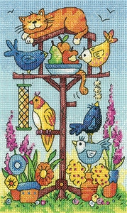 Bird Table - Birds of a Feather by Karen Carter - HCK1361A / Heritage Crafts