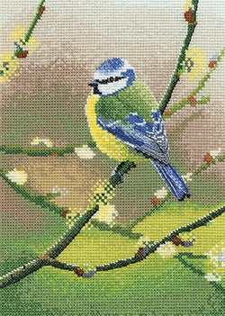 Blue Tit   by Nigel Artingstall - HCK1564A / Heritage Crafts