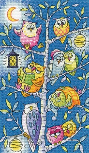 Tree of Owls - Birds of a Feather by Karen Carter / Heritage Crafts