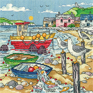 Bay Watching - By the Sea  Karen Carter - HCK1626A / Heritage Crafts