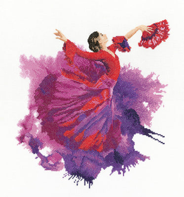 Flamenco - Watercolours by John Clayton - HCK1683A / Heritage Crafts