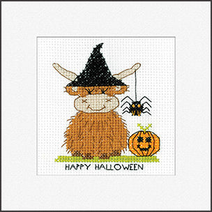 Highland Halloween (3 pk) - Greeting Cards by Susan Ryder / Heritage Crafts / HCK1824A