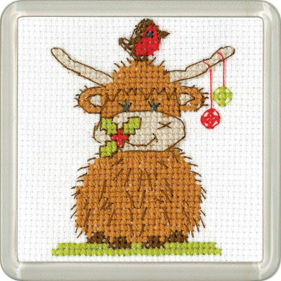 Highland Baubles Coaster by Susan Ryder / Heritage Crafts / HCK1835