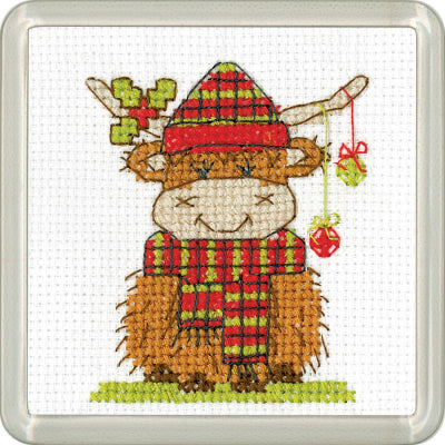 Highland Tartan Coaster by Susan Ryder / Heritage Crafts / HCK1840