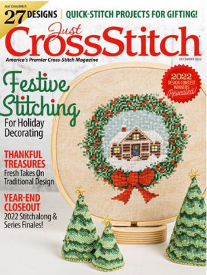 2022 Just Cross Stitch May/June  Blooming With Seasonal Inspiration! / Just Cross Stitch