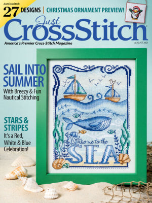 Just Cross Stitch Magazine January/February 2018 - Winter in the Woods  / Just Cross Stitch