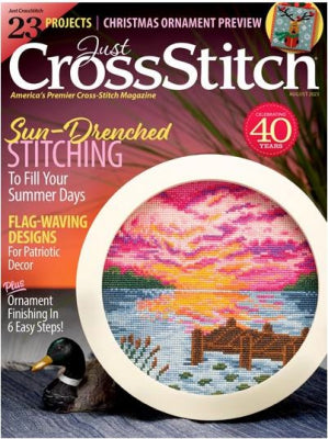 2023 Just Cross Stitch January/February  Snow Day Stitching / Just Cross Stitch