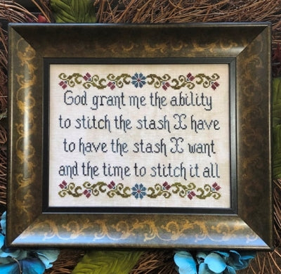 Time to Stitch - A Serenity-ish Prayer / My Big Toe