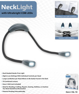 Necklight with Ultrabright COB LEDS