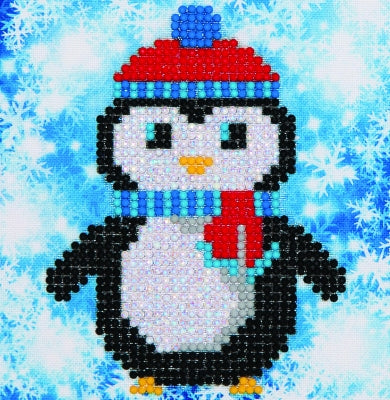 Christmas Penguin / Diamond Dotz