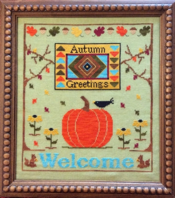 Autumn Greetings / Needle Bling Designs