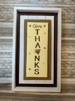 Wall Decor Series: Give Thanks: Wall Decor Series / Needle Bling Designs