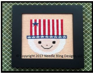 Home Decor Series: July - Uncle Sam  / Needle Bling Designs