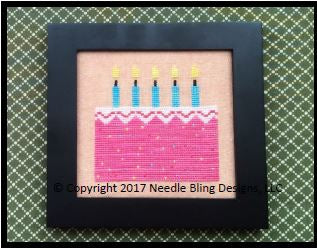 Home Decor Series: Birthday Cake  / Needle Bling Designs