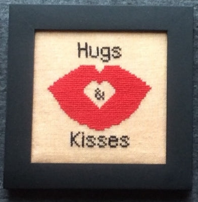 Home Decor Series: February - Hugs & Kisses / Needle Bling Designs