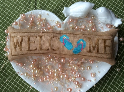 Wee Welcome's: July-Flip flops / Needle Bling Designs