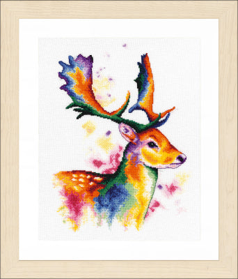 Deer In Rainbow Colours / Lanarte / PN203102