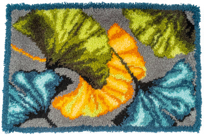 Ginko- Latch Hook Rug / Vervaco / PNV201588